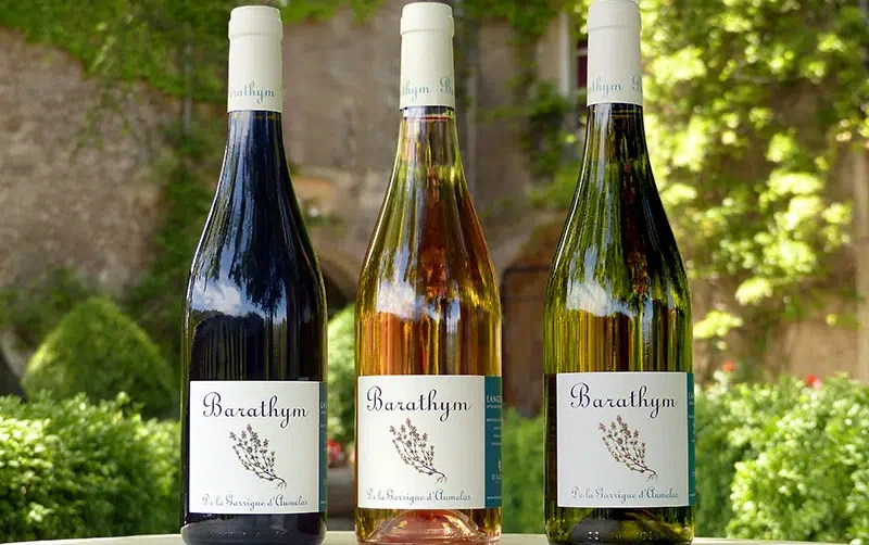 Image de la gamme de vins de Barathym