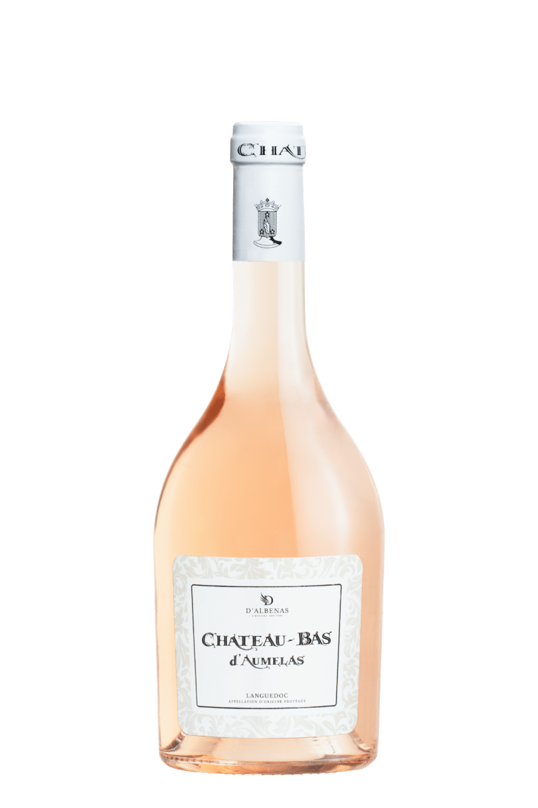 Bouteille château bas rosé